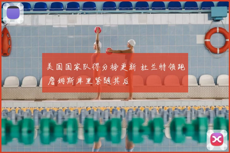 美国国家队得分榜更新 杜兰特领跑 詹姆斯库里紧随其后